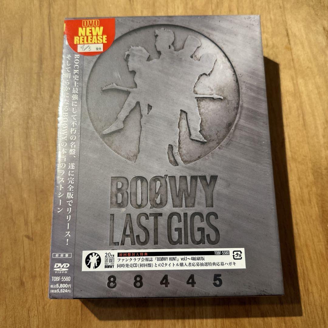 BOØWY　\"LAST GIGS\"COMPLETE 初回限定盤 Amazon.co.jp: “LAST GIGS